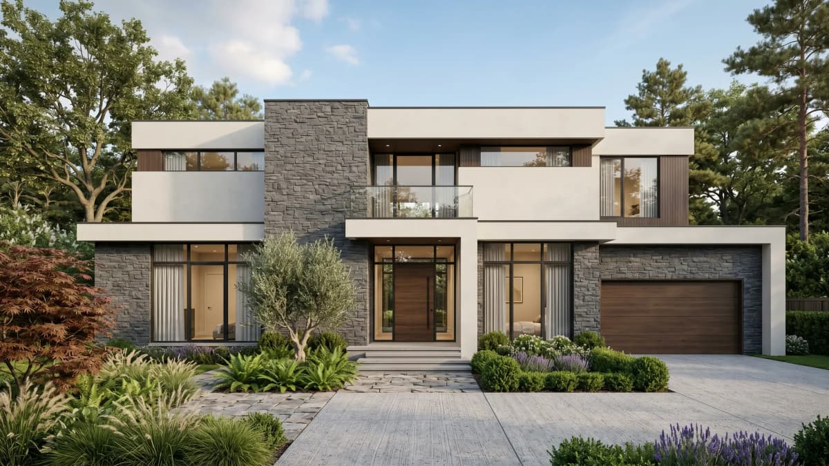 Residential Front Elevation