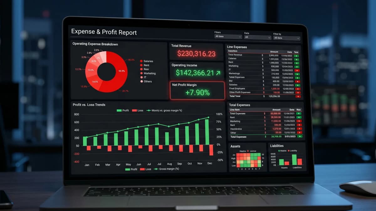 Expense & Profit Report
