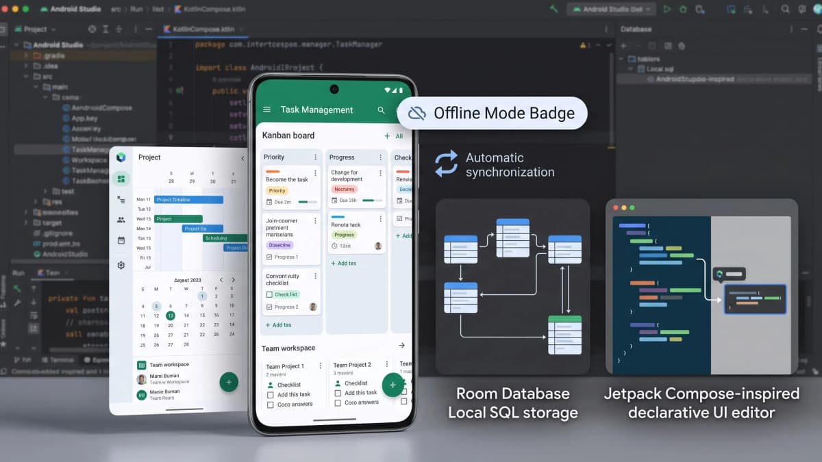 Offline-First Enterprise Task Manager (Room + Compose)