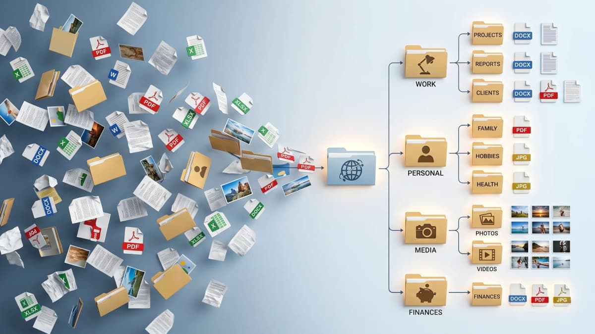 Digital File Organization System