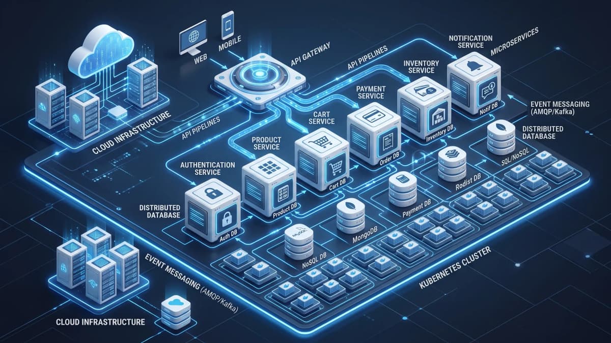 E-Commerce Microservices Architecture