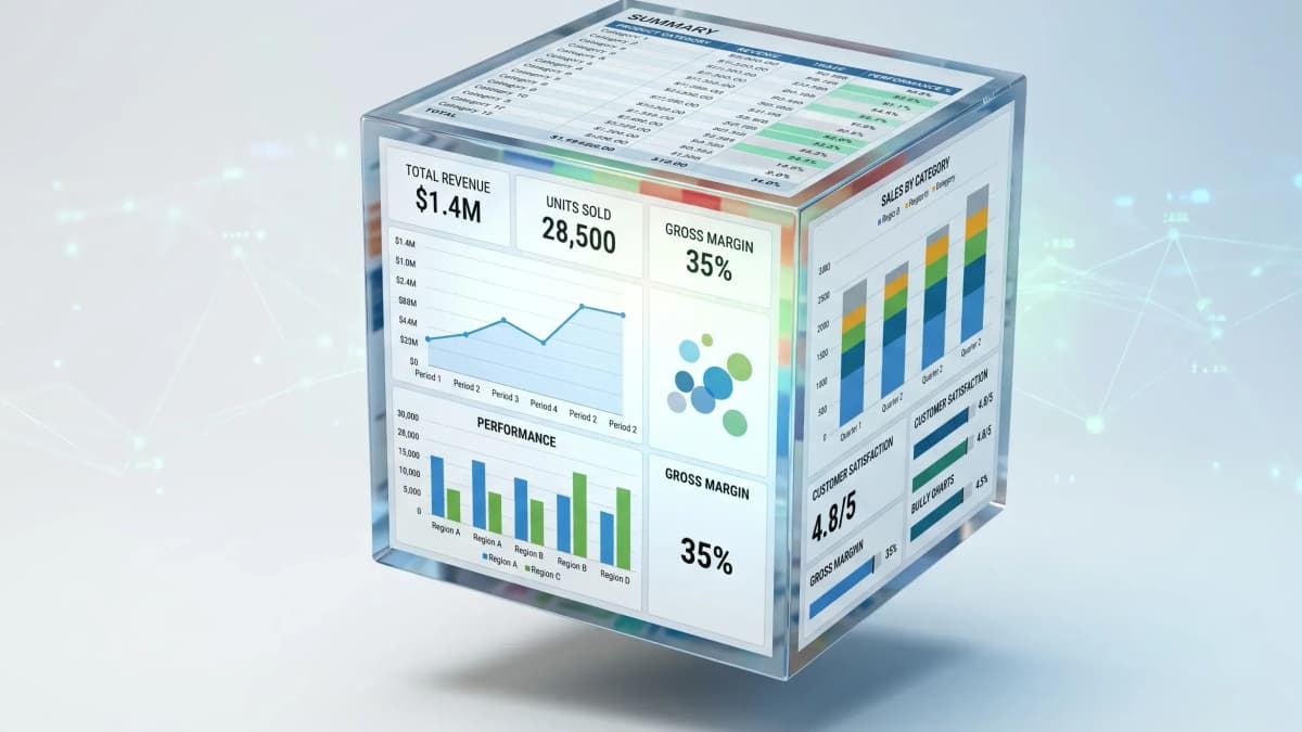 Interactive PivotTable Performance Report