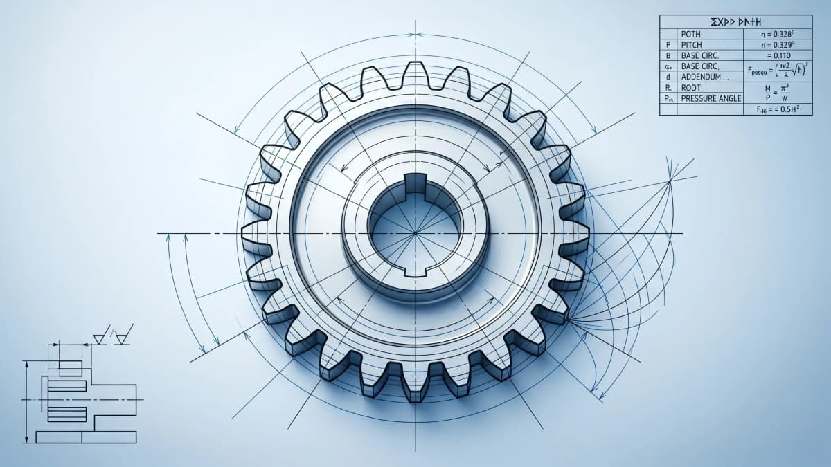 Complete Gear Design and Plotting