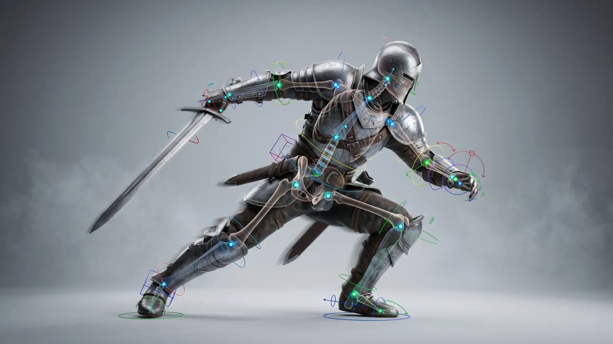 Fully Rigged Character Animation