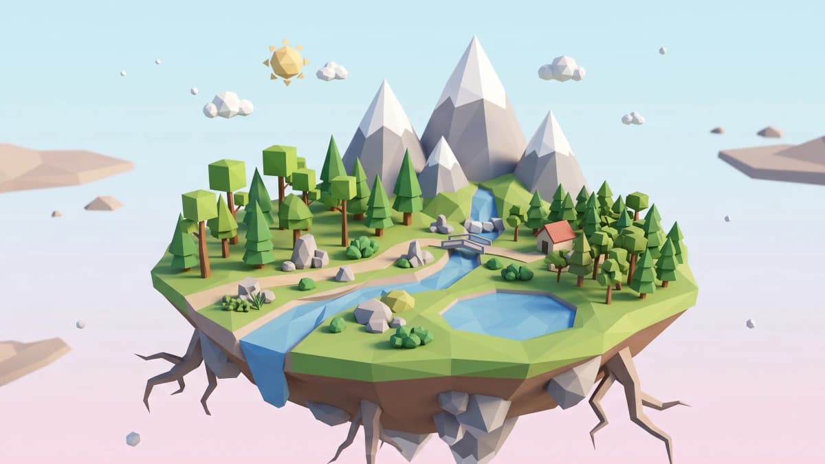 Low-Poly Environment Design