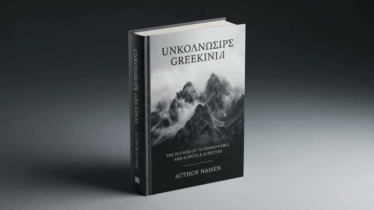 Print-Ready Book Cover